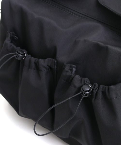 MASSIVE STORE(マッシブストア)の「【recomend selection/セレクト】quadruple pocket drawstring bag 4つの巾着ポケットショルダーバッグ(ショルダーバッグ・メンズ・グレー/ブラック/ホワイト・FREE)」の13枚目の写真