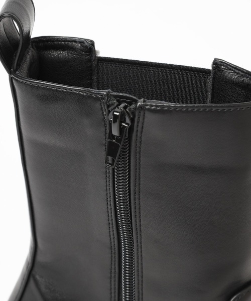 Andemiu（アンデミュウ）の「ヒールサイドゴアブーツ977472（ブーツ・レディース・ブラック・LARGE/MEDIUM/SMALL）」の10枚目の写真