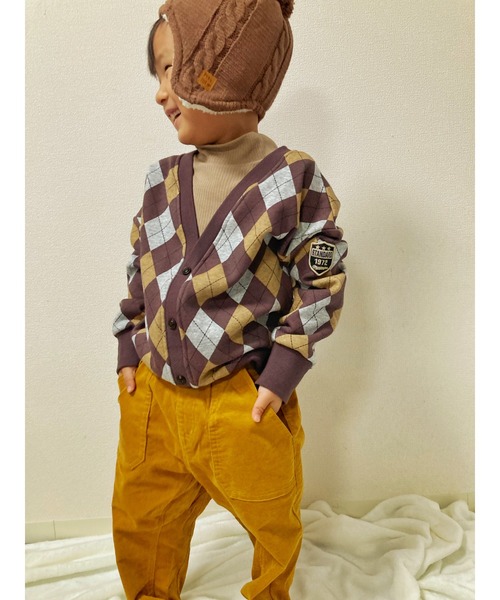 Moujonjon(ムージョンジョン)の「コーデュロイテーパードパンツ(その他パンツ・キッズ・ネイビー/マスタード・90/100/140/110/120/130)」の6枚目の写真