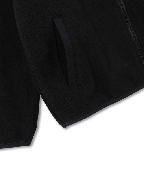 CAMP7（キャンプセブン）の「【CAMP7】「EAZYP」スタンドフリースジャケット（ブルゾン・キッズ・ブラック/グリーン・110/120/150/160/140/130）」の17枚目の写真