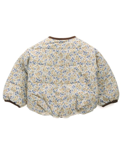 apres les cours（アプレレクール）の「【WEB限定・2way】リバーシブルアウター（ダウンジャケット/コート・キッズ・ベージュ/ピンク/ブラック・110/80/130/140/90/100/120）」の22枚目の写真