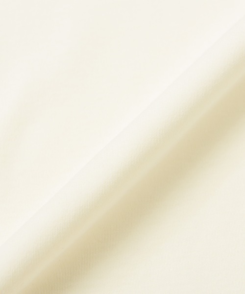 for/c（フォーシー）の「タックスリーブロンT【USAコットン】（Tシャツ/カットソー・レディース・アイボリー/ブラック・M/L/LL）」の13枚目の写真