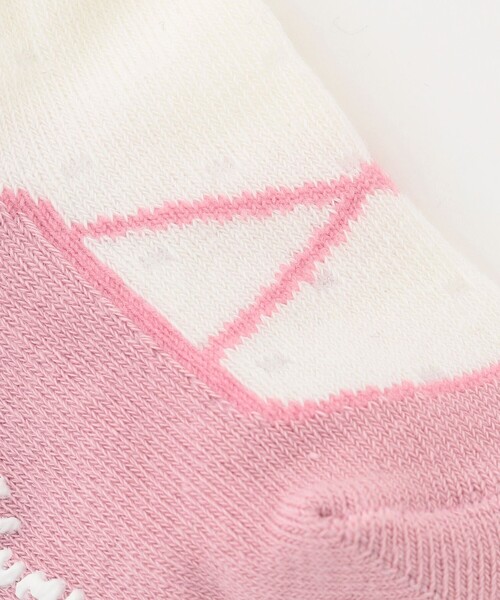 組曲（クミキョク）の「【11-15㎝】バレエシューズ  ソックス（ソックス/靴下・キッズ・ネイビー系/ピンク系・SMALL/X-SMALL）」の5枚目の写真