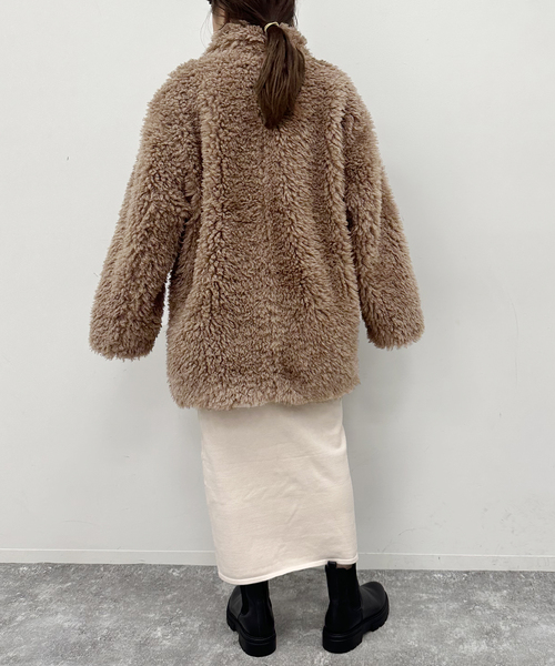 U by Spick&Span フェイクファーダッフルコート U by Spick&Span フェイクファーダッフルコート