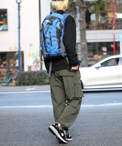 SETUP7(セットアップセブン)の「【SETUP7】URBAN HOT SHOT EXPLORERバックパック KNF037(バックパック/リュック・メンズ・ブラック/オレンジ/ブルー・FREE)」の8枚目の写真