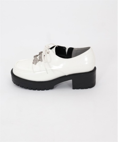 axes femme(アクシーズファム)の「チャイナ風モチーフシューズ(パンプス・レディース・ブラック/ホワイト・MEDIUM/LARGE)」の17枚目の写真