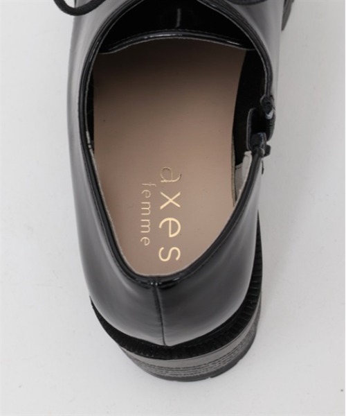 axes femme(アクシーズファム)の「チャイナ風モチーフシューズ(パンプス・レディース・ブラック/ホワイト・MEDIUM/LARGE)」の13枚目の写真