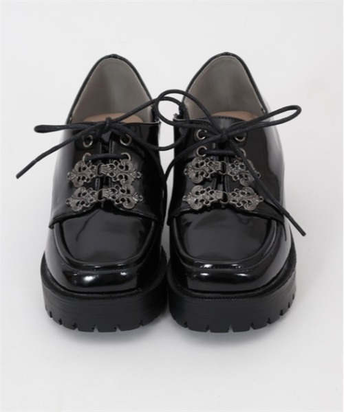 axes femme(アクシーズファム)の「チャイナ風モチーフシューズ(パンプス・レディース・ブラック/ホワイト・MEDIUM/LARGE)」の15枚目の写真