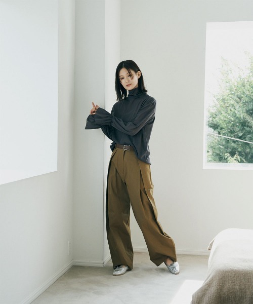 marjour（マージュール）の「SLIM BUCKLE LONG BELT（ベルト・レディース・ブラック/ブラウン・FREE）」の5枚目の写真