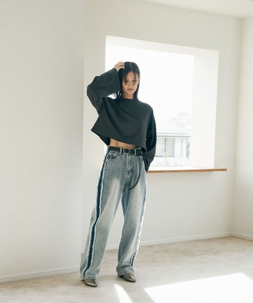 marjour（マージュール）の「SLIM BUCKLE LONG BELT（ベルト・レディース・ブラック/ブラウン・FREE）」の3枚目の写真