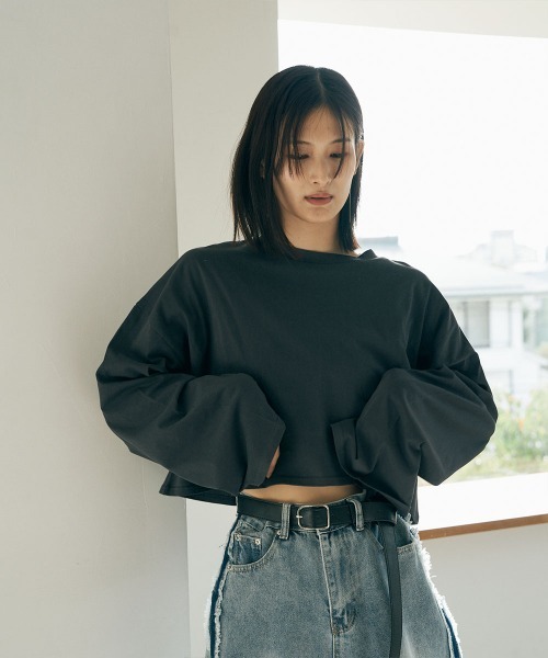 marjour（マージュール）の「SLIM BUCKLE LONG BELT（ベルト・レディース・ブラック/ブラウン・FREE）」の10枚目の写真