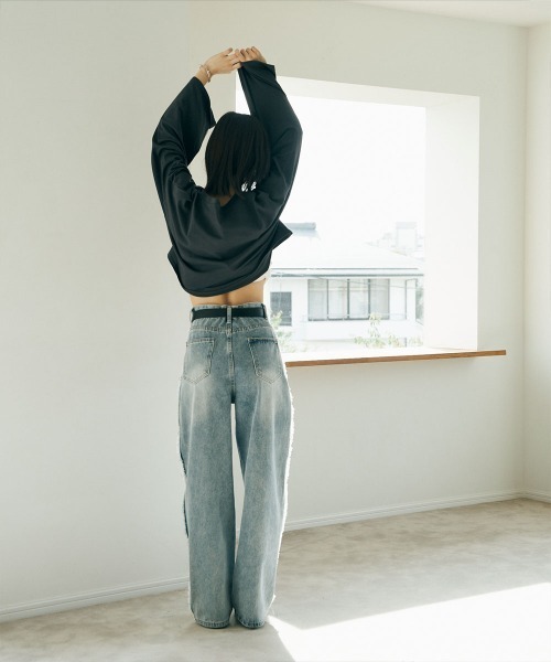 marjour（マージュール）の「SLIM BUCKLE LONG BELT（ベルト・レディース・ブラック/ブラウン・FREE）」の13枚目の写真