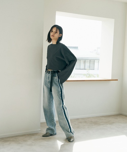 marjour（マージュール）の「SLIM BUCKLE LONG BELT（ベルト・レディース・ブラック/ブラウン・FREE）」の16枚目の写真