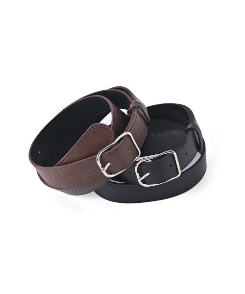 marjour（マージュール）の「SLIM BUCKLE LONG BELT（ベルト・レディース・ブラック/ブラウン・FREE）」の6枚目の写真