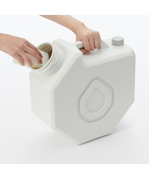 ポリエチレン 水タンク 12L 蛇口付き（その他雑貨）｜無印良品