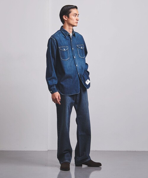 LEE X SCYE for UNITED ARROWS デニムワークシャツ M LEE X SCYE for UNITED ARROWS デニムワークシャツ M