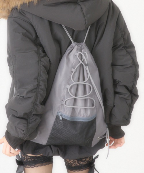 FCMM(エフシーエムエム)の「【日本限定】新色追加:NAP SACK/ナップサック(バックパック/リュック・レディース・ブラック/ホワイト/グレー/ライトブルー/その他/トップグレー・FREE)」の22枚目の写真