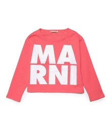 MARNI(マルニ) ロゴ 長袖スウェットプルオーバー 新品未使用 タグ付き MARNI マルニ スウェットシャツ FUMU0074P2 USCV15 レディース