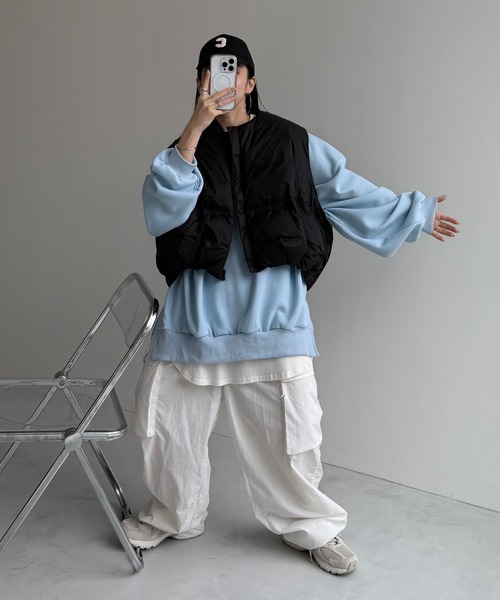 wee9s エッグショート ダウンベスト egg down vest / エッグショートダウンベスト（ダウンベスト