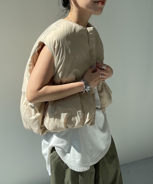 egg down vest / エッグショートダウンベスト(ダウンベスト egg down vest / エッグショートダウンベスト(ダウンベスト