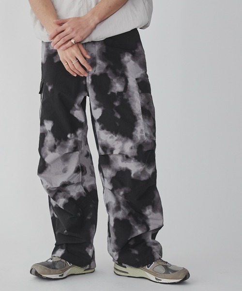 WEGO（ウィゴー）の「WEGO/ナイロンカーゴパンツ（カーゴパンツ・メンズ・ブラック/ベージュ/カーキ/ライトグレー/その他1/その他2・LARGE/MEDIUM）」の5枚目の写真