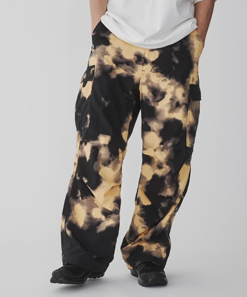 WEGO（ウィゴー）の「WEGO/ナイロンカーゴパンツ（カーゴパンツ・メンズ・ブラック/ベージュ/カーキ/ライトグレー/その他1/その他2・LARGE/MEDIUM）」の6枚目の写真