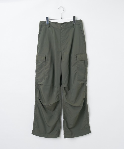 WEGO（ウィゴー）の「WEGO/ナイロンカーゴパンツ（カーゴパンツ・メンズ・ブラック/ベージュ/カーキ/ライトグレー/その他1/その他2・LARGE/MEDIUM）」の9枚目の写真