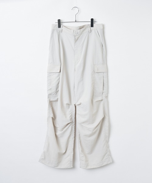 WEGO（ウィゴー）の「WEGO/ナイロンカーゴパンツ（カーゴパンツ・メンズ・ブラック/ベージュ/カーキ/ライトグレー/その他1/その他2・LARGE/MEDIUM）」の7枚目の写真