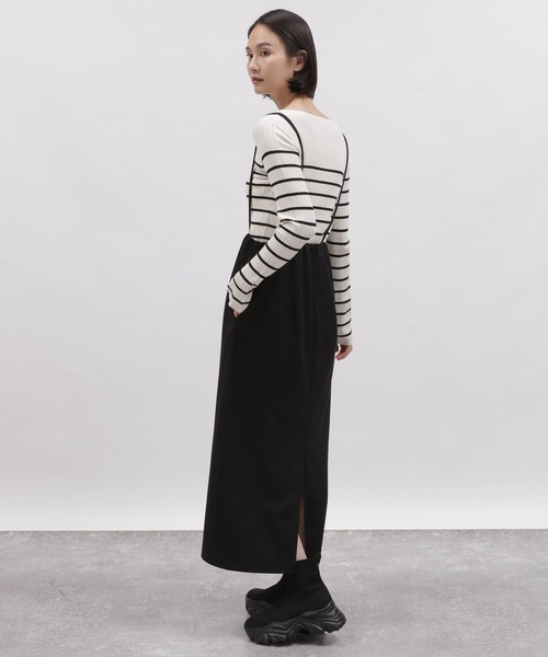 LAKOLE（ラコレ）の「サス付ジョーゼットスカート / 996026（スカート・レディース・オフホワイト/ブラック/ライトブルー・SMALL/MEDIUM）」の7枚目の写真