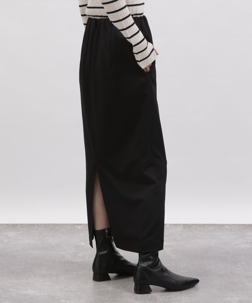 LAKOLE（ラコレ）の「サス付ジョーゼットスカート / 996026（スカート・レディース・オフホワイト/ブラック/ライトブルー・SMALL/MEDIUM）」の11枚目の写真