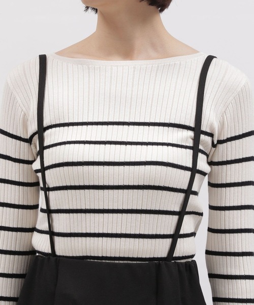 LAKOLE（ラコレ）の「サス付ジョーゼットスカート / 996026（スカート・レディース・オフホワイト/ブラック/ライトブルー・SMALL/MEDIUM）」の19枚目の写真