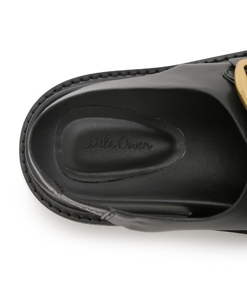 Mila Owen（ミラオーウェン）の「【追加決定】バックルベルトサンダル（サンダル・レディース・ブラック/ベージュ・36/37/38）」の5枚目の写真