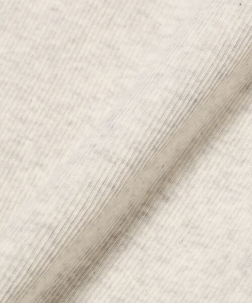 homspun(ホームスパン)の「homspun / 丸胴テレコ 五分袖タートルネックプルオーバー(Tシャツ/カットソー・レディース・ホワイト系その他6/ケリー/ブラック・ONE SIZE)」の7枚目の写真