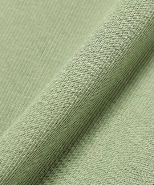 homspun(ホームスパン)の「homspun / 丸胴テレコ 五分袖タートルネックプルオーバー(Tシャツ/カットソー・レディース・ホワイト系その他6/ケリー/ブラック・ONE SIZE)」の13枚目の写真