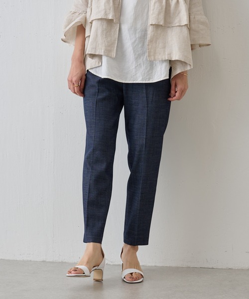 BEARDSLEY デニム風トラックパンツ BEARDSLEY（ビアズリー）の「デニム風トラックパンツ（デニム