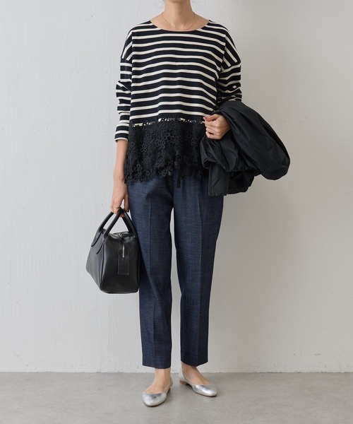 BEARDSLEY（ビアズリー）の「デニム風トラックパンツ（デニムパンツ