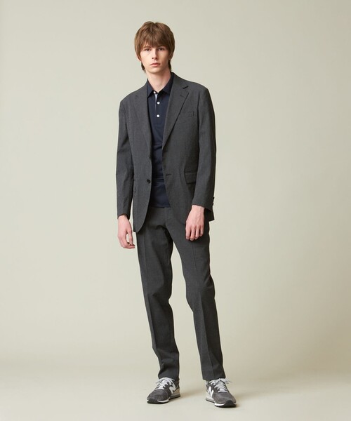 【セール】【新素材 / ビジネス対応可】ロングスリーブポロシャツ（ポロシャツ）｜J.PRESS（ジェイプレス）