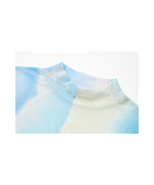 ELOOPS(イーループス)の「【ELOOPS】ニュアンスカラーシアートップス(Tシャツ/カットソー・レディース・ブルー系その他・L/S/M)」の10枚目の写真