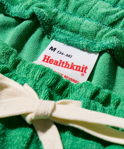 Healthknit(ヘルスニット)の「【 HealthKnit / ヘルスニット 】パイル地 ハーフパンツ トライブレンド Tri-Blend Pile #55008 halfpants SHP(その他パンツ・メンズ・ベージュ/オレンジ/パープル/グリーン・M/L/XL)」の8枚目の写真