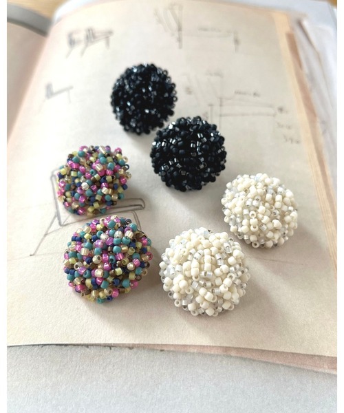 【3pan】つぶつぶイヤリング(MA)（イヤリング）｜tone（トーン）