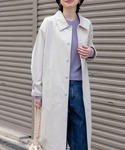 URBAN RESEARCH DOORS(アーバンリサーチドアーズ)の塩縮コットンステンカラーコート
