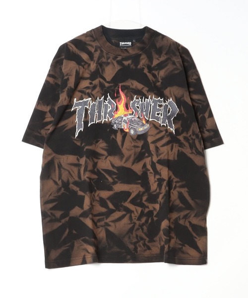 THRASHER（スラッシャー）の「【ムラサキスポーツ限定】THRASHER/スラッシャー 半袖Tee ボックスシルエット ヴィンテージ THM-24SPSST01（Tシャツ/カットソー・メンズ・アイボリー/ブラック/マルチ・M/L/XL）」の8枚目の写真