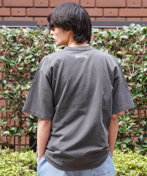 THRASHER（スラッシャー）の「【ムラサキスポーツ限定】THRASHER/スラッシャー 半袖Tee ボックスシルエット ヴィンテージ THM-24SPSST01（Tシャツ/カットソー・メンズ・アイボリー/ブラック/マルチ・M/L/XL）」の10枚目の写真