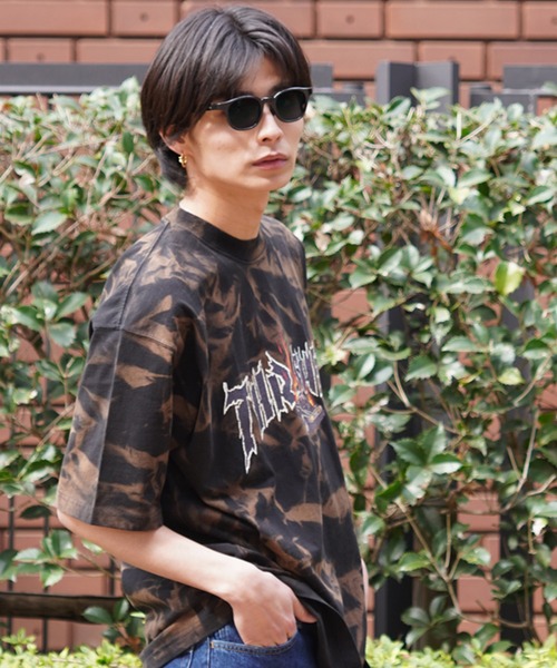 THRASHER（スラッシャー）の「【ムラサキスポーツ限定】THRASHER/スラッシャー 半袖Tee ボックスシルエット ヴィンテージ THM-24SPSST01（Tシャツ/カットソー・メンズ・アイボリー/ブラック/マルチ・M/L/XL）」の16枚目の写真