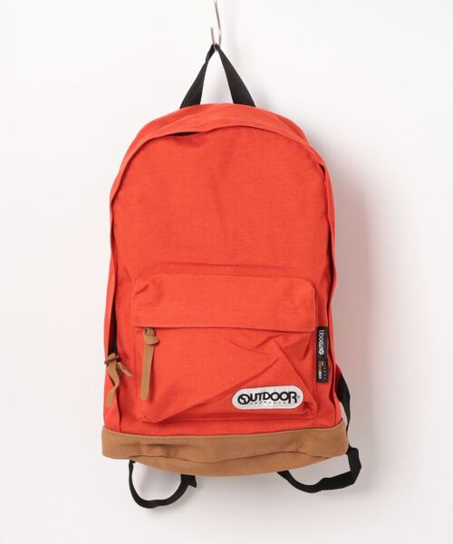 OUTDOOR PRODUCTS APPAREL(アウトドアプロダクツアパレル)の「【OUTDOOR PRODUCTS】デイパック底レザーバックパック(バックパック/リュック・メンズ・ピンク/グリーン/レッド/ネイビー/ベージュ/パープル/オレンジ/ワイン/ブラック/グレー/ブルー・FREE)」の11枚目の写真