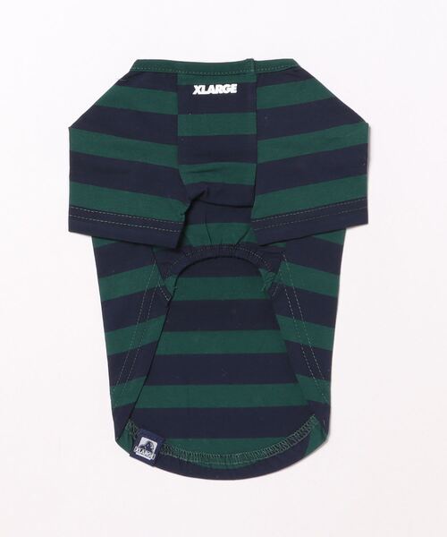 XLARGE（エクストララージ）の「XLARGE/OGボーダーT（ペットウェア・レディース・グリーン/ホワイト・XS/S/M/L/2L/3L）」の17枚目の写真