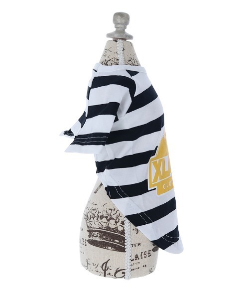 XLARGE（エクストララージ）の「XLARGE/OGボーダーT（ペットウェア・レディース・グリーン/ホワイト・XS/S/M/L/2L/3L）」の6枚目の写真