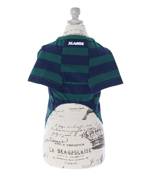 XLARGE（エクストララージ）の「XLARGE/OGボーダーT（ペットウェア・レディース・グリーン/ホワイト・XS/S/M/L/2L/3L）」の9枚目の写真