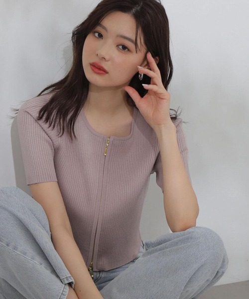 [styling/] スタイリング/ トップス レディース フリー ピンク トップス│styling/（スタイリング/）の通販サイト【公式】