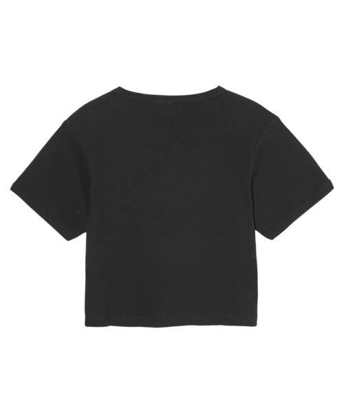 X-girl(エックスガール)の「OVAL LOGO S/S TOP(Tシャツ/カットソー・レディース・マルチ/ブラック/ホワイト/ブラウン・S/M)」の13枚目の写真